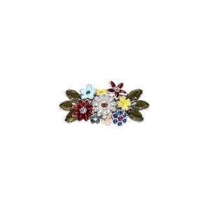Keep Collective silver FLOURISH Floral Multicolor Slider Charm NEW